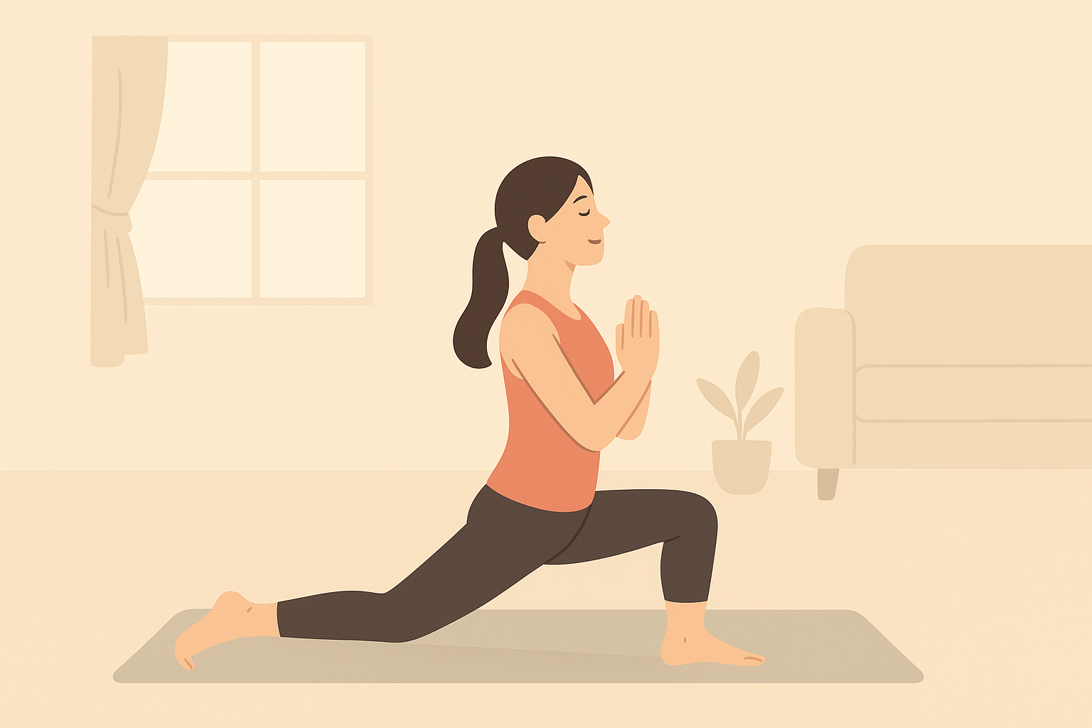 Yoga at home – Surya Namaskar for flexibility and health